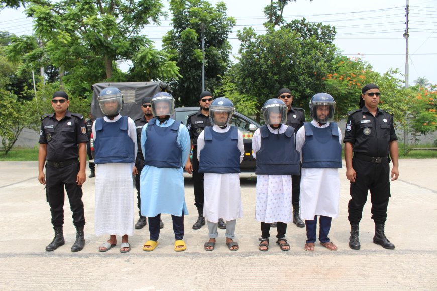 বাগেরহাটে আনসার আল ইসলামের ৫ সদস্য আটক