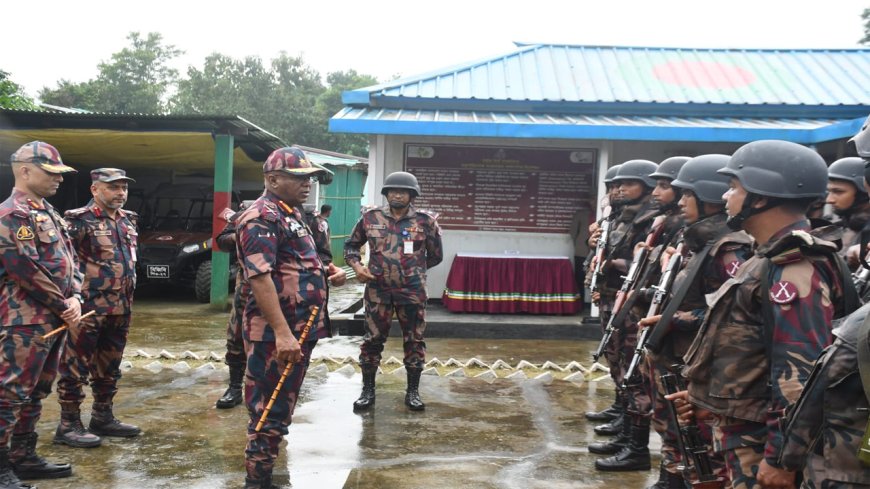 আইনশৃঙ্খলা নিয়ন্ত্রণে বিজিবিকে প্রস্তুত থাকার নির্দেশ : বিজিবি মহাপরিচালক