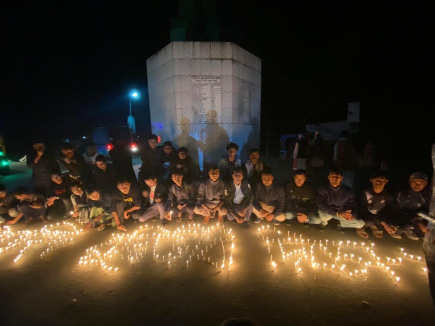 ‘দুর্জয়’ বেতাগীতে বুদ্ধিজীবীদের স্মরণে মোমবাতি প্রজ্জ্বালন