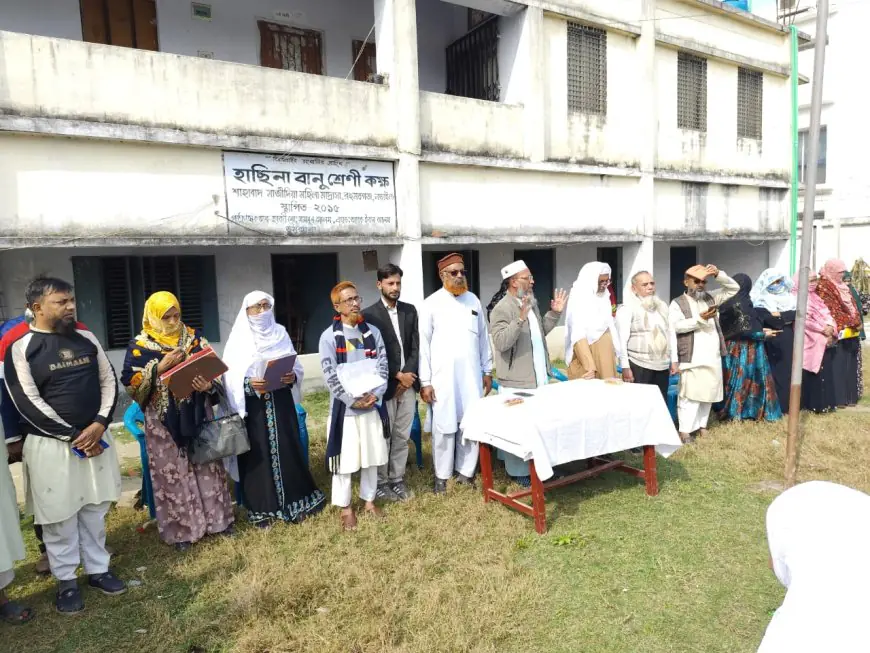 নড়াইলে মাদ্রাসায় ফল প্রকাশ ও মেধাবিদের পরিচিতি সভা