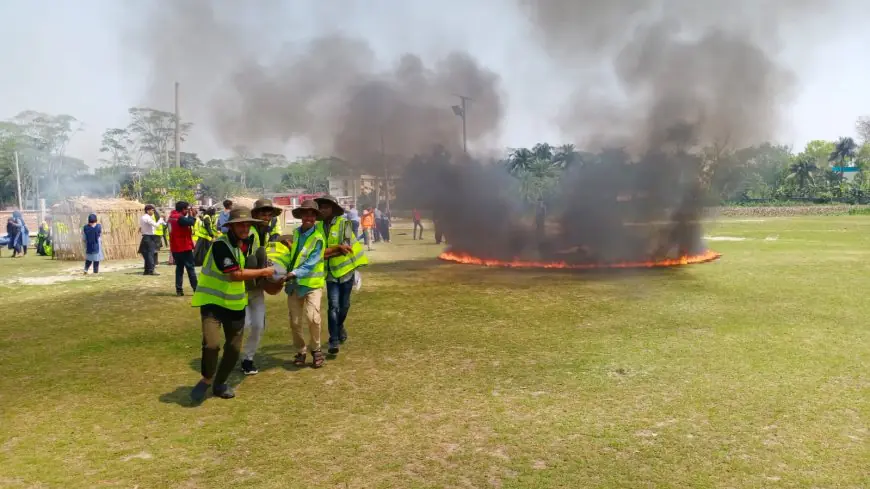 বরগুনায় আন্তর্জাতিক দূর্যোগ প্রস্তুতি দিবস পালিত